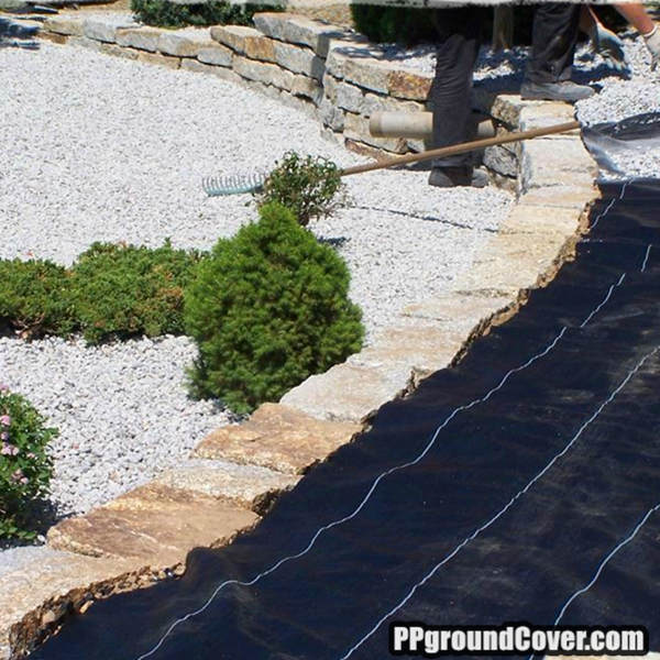 PP ground cover for gravel