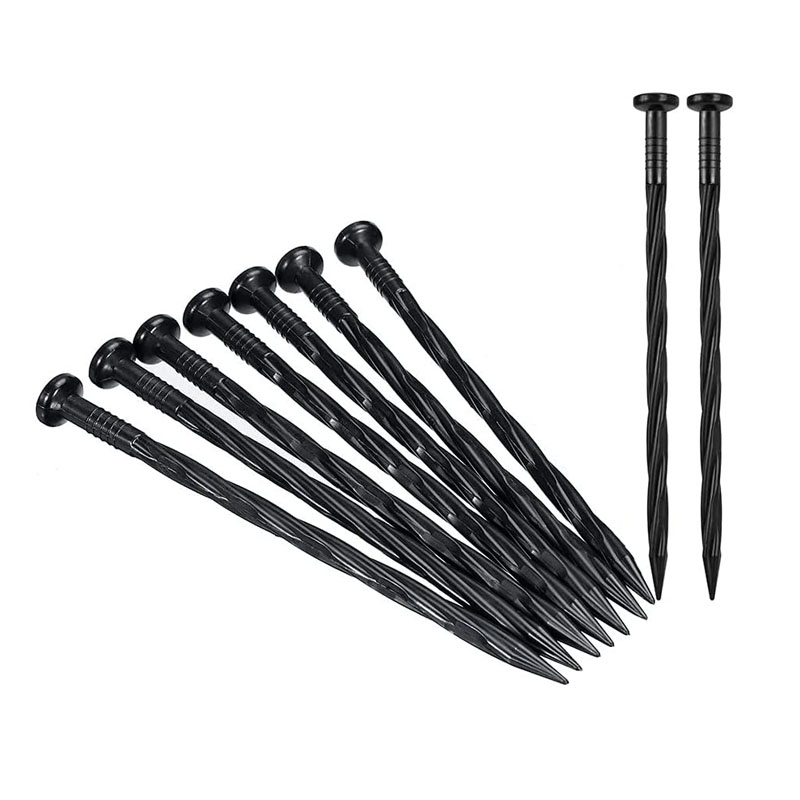 plastic edging stakes-8inch landscape edging anchoring spikes-3